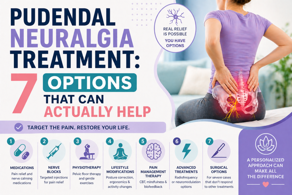 Pudendal Neuralgia Treatment: 7 Options That Can Actually Help